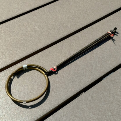 Aladdin Lamp Brand 21 inch Tripod Brass Finish.