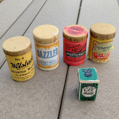 Old Incandescent Gaslight Mantles in Round Boxes - Image 2
