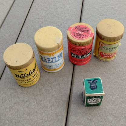 Old Incandescent Gaslight Mantles in Round Boxes - Image 3