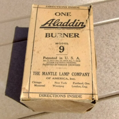 Aladdin Lamp Model 9 Salesman's Case - Image 13