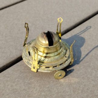 Queen Anne #1 Oil Lamp Burner Made By Scovill Mfg.