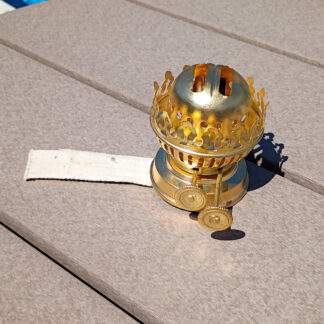 Duplex Oil Lamp Burner with Burner Collar