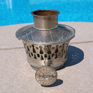 Aladdin Lamp Model #4 Burner Nickel Finish