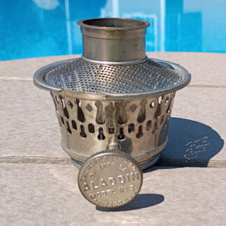 Aladdin Lamp Model #5 Burner Nickel Finish