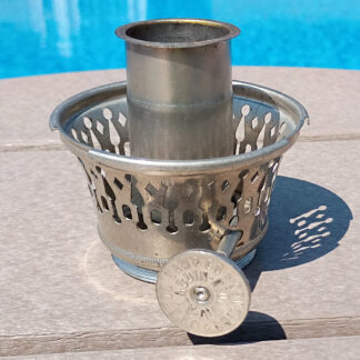 Aladdin Lamp Model #2 Burner Nickel Finish