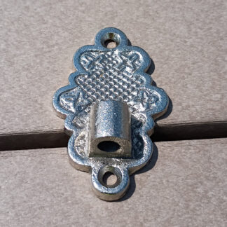 Aladdin Lamp Wall Bracket Wall Plate Nickel Finish