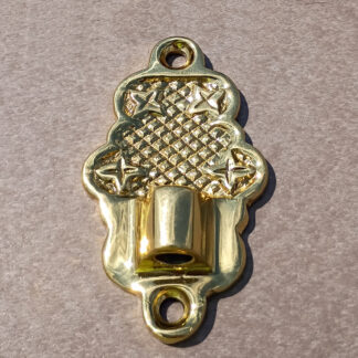 Aladdin Lamp Wall Bracket Wall Plate Brass Finish