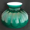 Green Melon Panel Glass Shade
