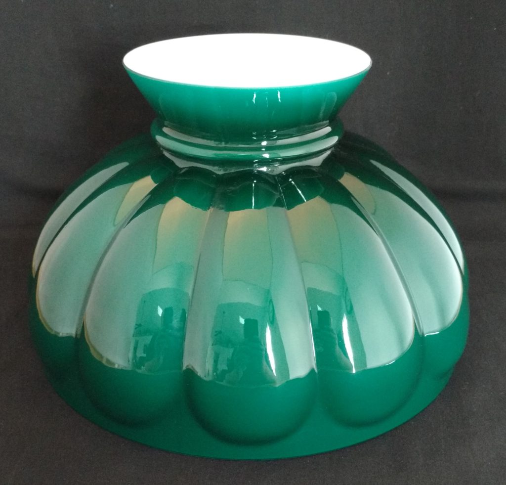 Aladdin Lamp Green Melon Shade Part M570 Imperial Lighting Co.