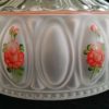 Aladdin Lamp Pink Rose Glass Shade Part # M751 - Image 3