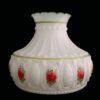 Glass Shade with Red Roses