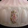 Antique Rose Pink Blush Dome Oval Panel Shade Part # M758 - Image 3