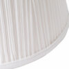 Aladdin Lamp White 14 inch Pleated Fabric Shade Part #N110w - Image 3