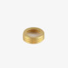 Aladdin Lamp Brass Fuel Fill Collar Part # N121B - Image 2