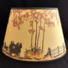 Aladdin Lamp "Coach & Four" 14 inch Paper Shade Part # N144-01 - Image 2