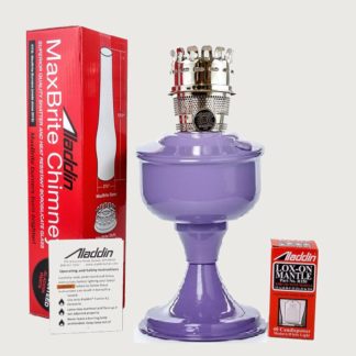 Aladdin Lamp Passion Purple Aluminum Table Lamp Part # 14219