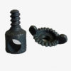 Mercury Glass Reflector Nut for Cast Iron Wall Brackets - Image 3