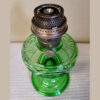 Aladdin Lamp Green Crystal Washington Drape Round Base circa 1939 - Image 3