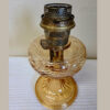 Aladdin Lamp Amber Glass Washington Drape Round Base circa 1939 - Image 3